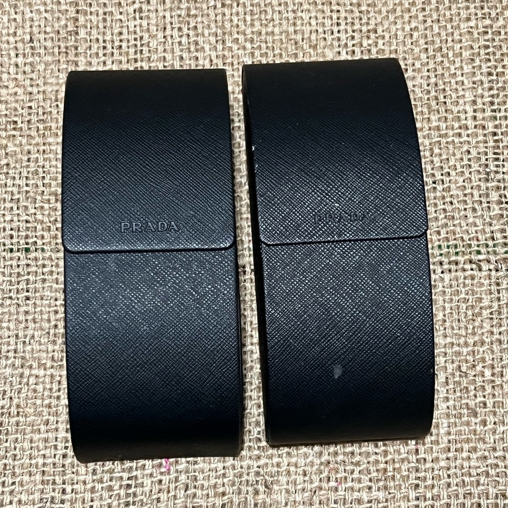 Prada sunglass/eyeglass cases